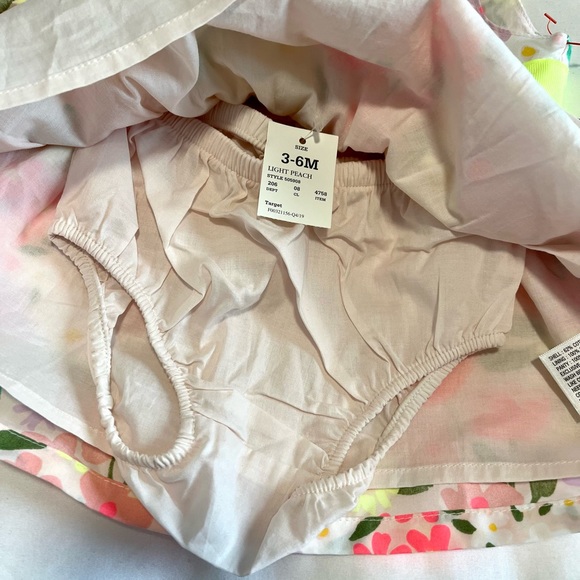 NWT Sundress with Bloomers Baby Girl 3-6 Months - Picture 3 of 4